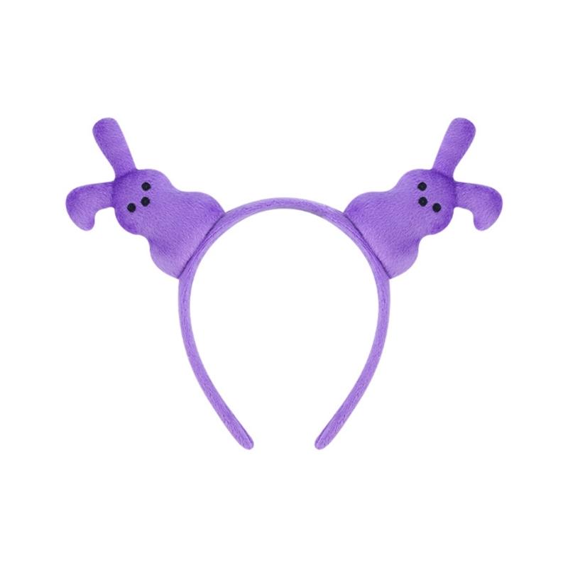 1/3/4/5Pcs Women's Bunnies Costume Accessories Set Rabbit Ears Headband Bowtie Rabbit Tail Tutu Skirt for Easter Party