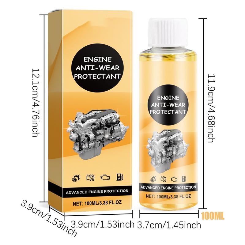 Motor Slitskyddsmedel Motorskydds Oljemedel Motorskydd Motorolja Slitskyddsmedel Effektivt Motorslitage