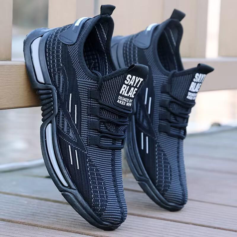 Men's Summer Mesh Slip-on Sneakers - Breathable Casual Shoes for Students