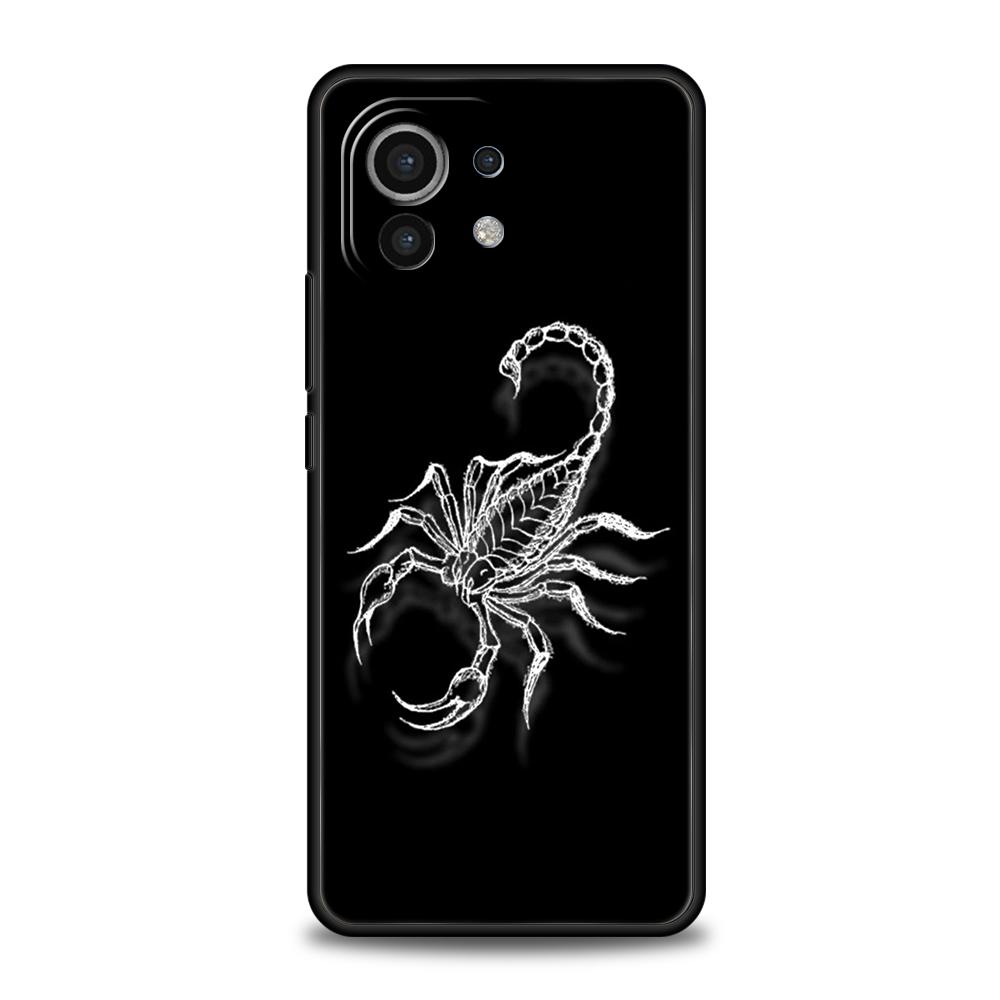 

Cartoon Scorpion Phone Case Cover for Xiaomi Mi 15 14 13 12 11 Ultra 14T 13T 12T 11T 10T Pro Lite 5G Shockproof Silicone Capas Xiaomi 14 Pro