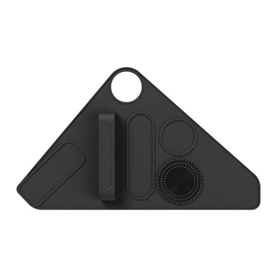 Makeup Mixing Palette Wristband Multifunctional Silicone Foundation Mixing Tray with Makeup Brush Holder Cosmetic Brush