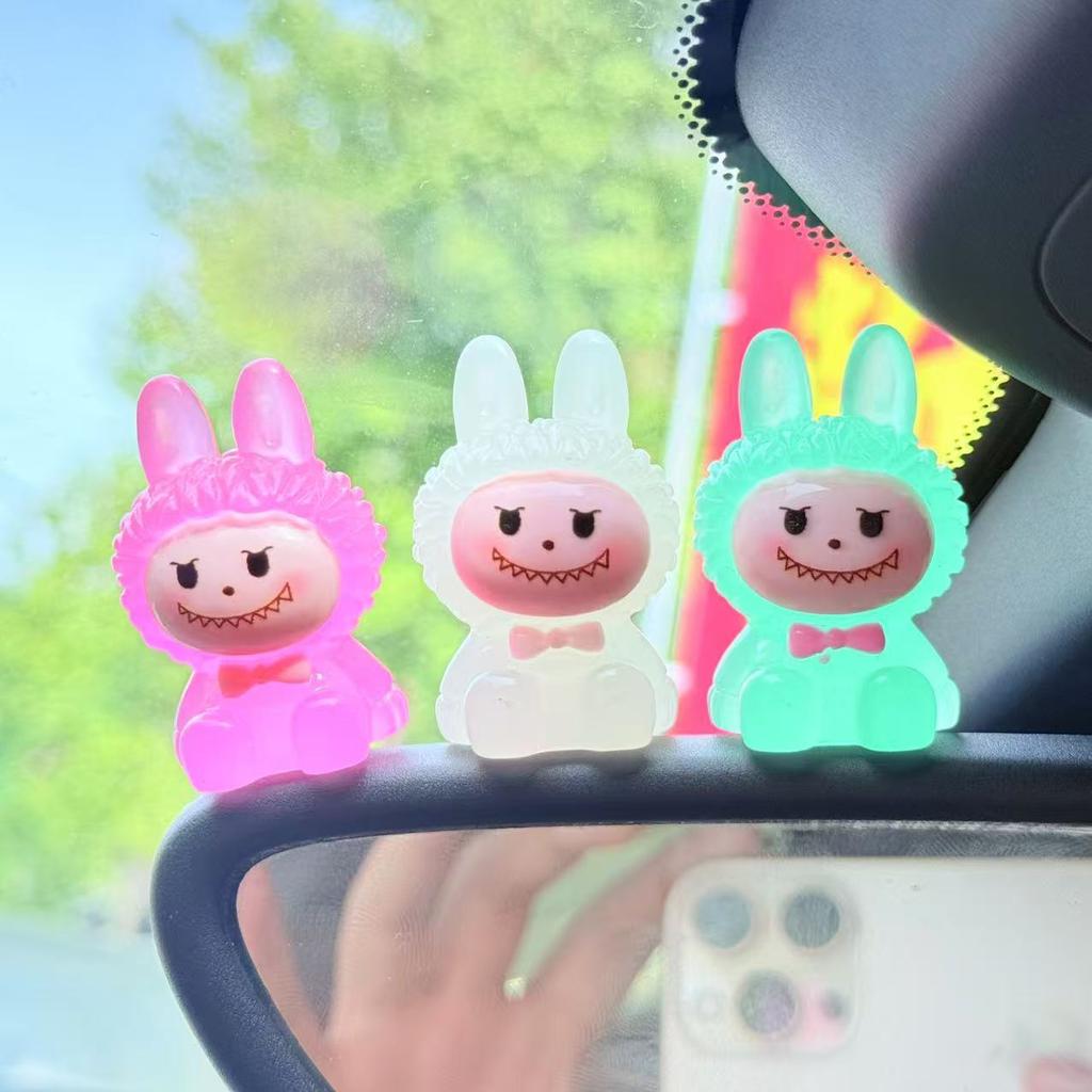 10pcs Car Accessories, Center Console, Car Display Screen, Cute Decoration, Interior Decoration