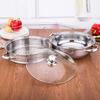 Utoo Multi-functional Stainless Steel Double Layer Steamer Pot