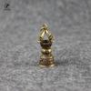 Copper Brass Buddhist Vajra Bell Key Handmade Home Decor Ornaments Crafts Copper Miniatures Bell Figurines Desktop Decoration