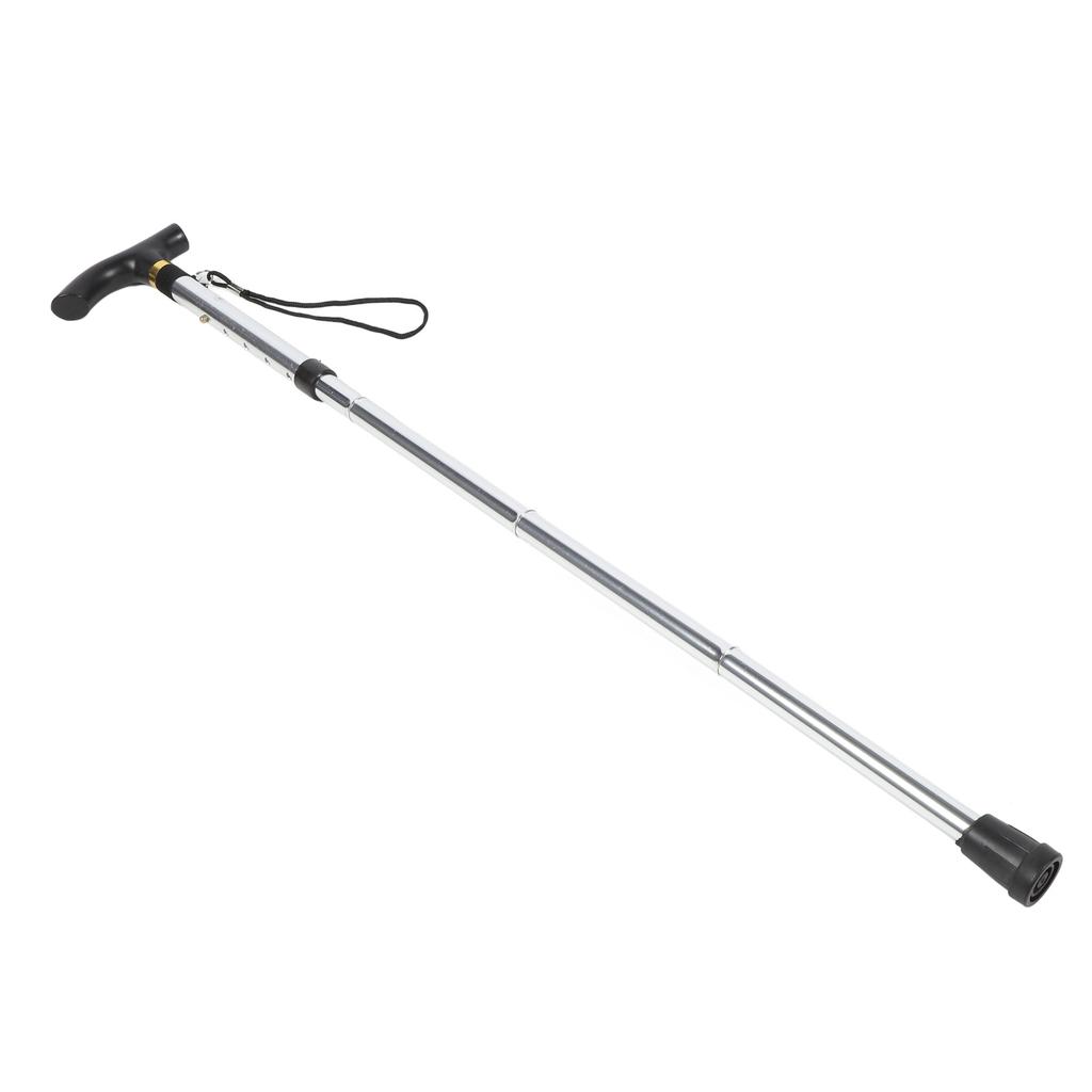 Αναδιπλούμενος Μπαστούνι Κράματος Αλουμινίου Πεζοπορία Ορειβασία Αναδιπλούμενο Μπαστούνι για Ηλικιωμένους Άτομα με Αναπηρία Άνδρες Γυναίκες