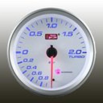 Auto Gauge SM Weißes Zifferblatt Ladedruckanzeige Mit Warnfunktion Ladedruck 60 / 60SM_weiß