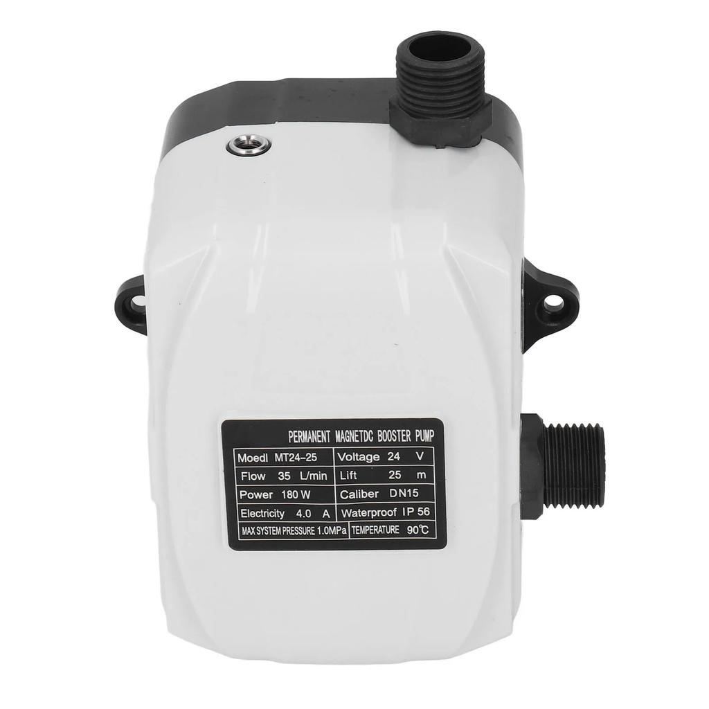 Booster Pump Water Pressure High 180W Automatic Water Booster Pump for Kitchen Sink Shower DC24V AC100‑240V Booster Pump