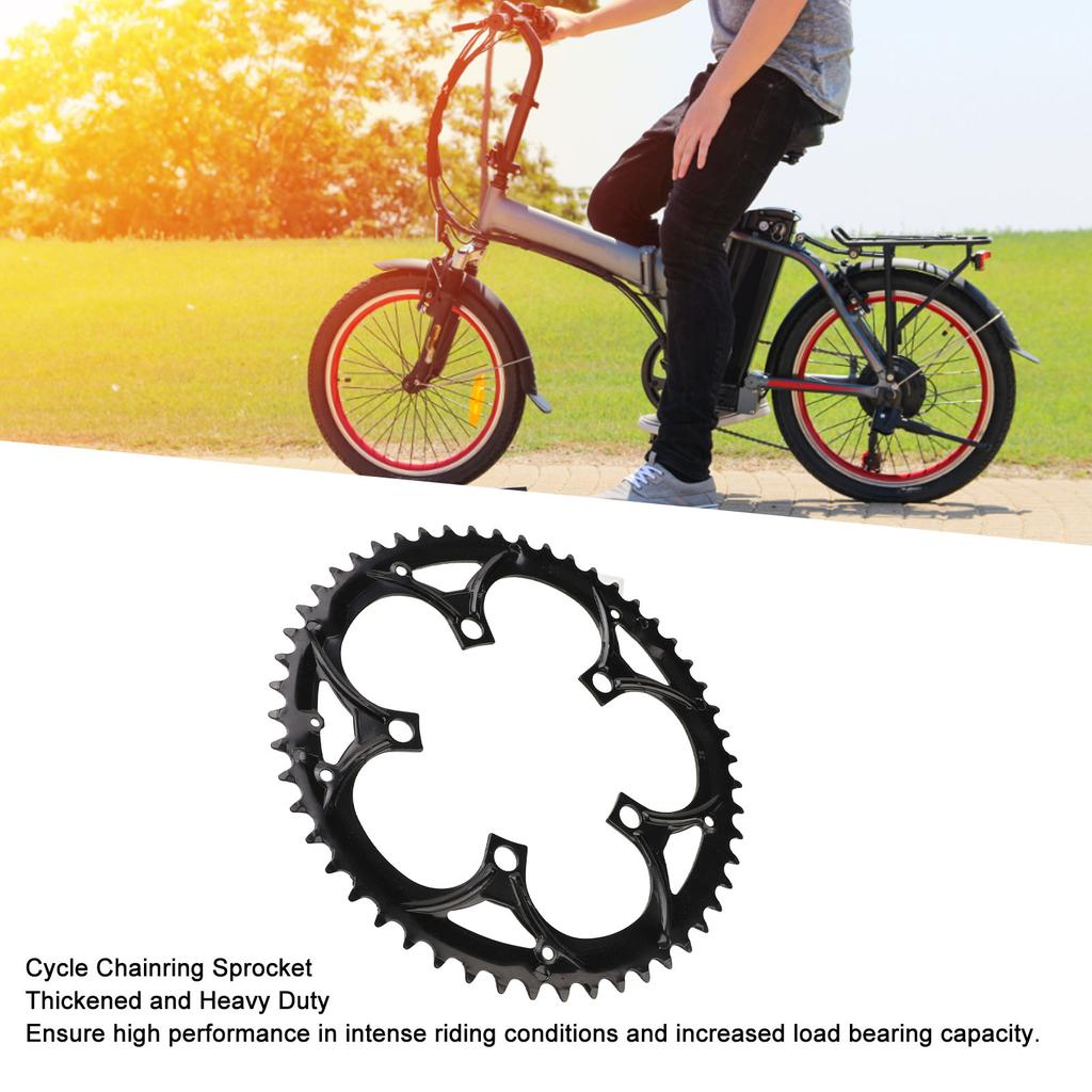 Cycle Chain Wheel Sprocket 52T Steel Sturdy Friction Reduction Chainring Sprocket for Tongsheng TSDZ?2 TSDZ?2B Mid Drive Motor