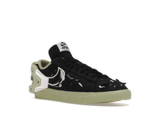 Nike Blazer Low X Acronym Black Olive Aura 2022 - DO9373-001