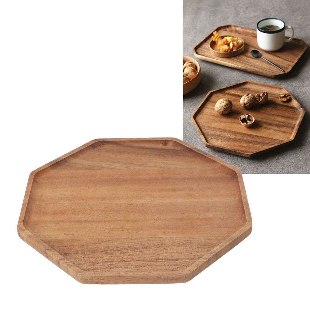 Wooden Tray Japanese Simple Look Serving Tray Food Vegetables Fruit Tea Serving Tray for Home Restaurant
