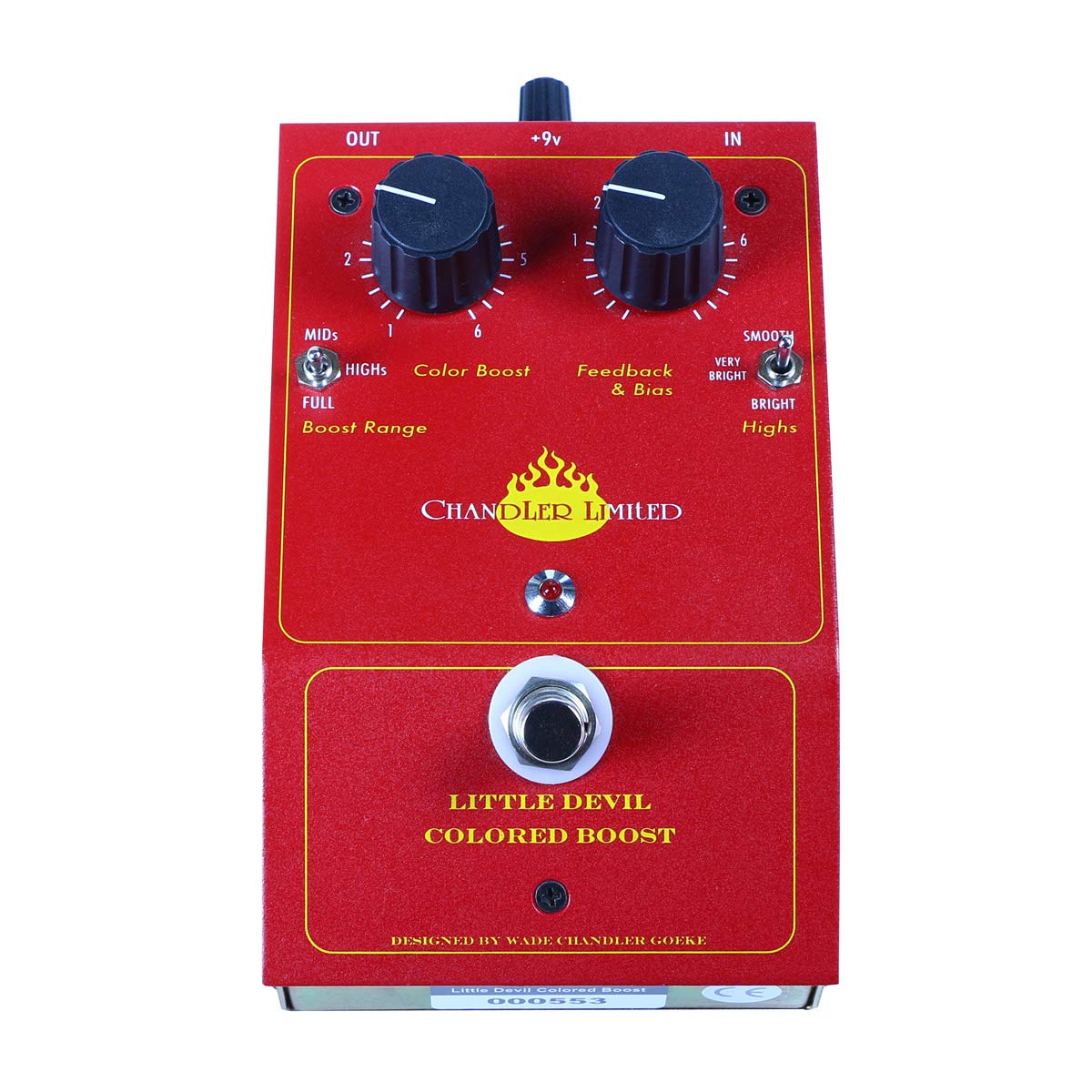 

Chandler Limited Chandler Limited Booster Overdrive Little Devil Colored Boost