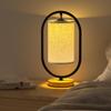 Lamp Stepless Wooden Table Ambient Stylish Japanese Stand Bedside Touch Control Memory Breastfeeding Night Stylish [3-Color & Dimming] Lamp, Cordless,