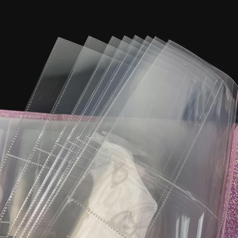 A4 Loose-Leaf Card Collection Albums for Documents, Photos, Tickets, and Postcards