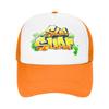 Subway Surfers Logo Mesh Sun Hats Game  Unisex Adult Custom DIY Hip Hop Hats Spring Streetwear Tennis Skate Adjustable Snapback Cap