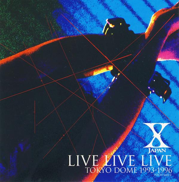 

CD X JAPAN - LIVE LIVE LIVE POCH1661 Polydor 1997 Япония ОбиЯпонский Поп/Рок Б/У