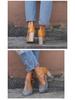 Spring/Summer 43 Large Size Women's Round Toe Thick Heel Sandals