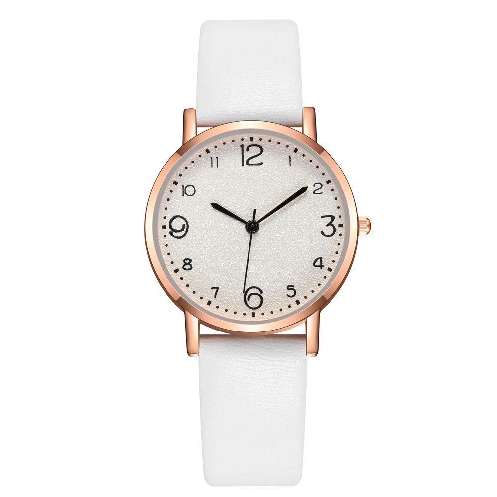 Simple And Stylish Digital Women'S Watch Women'S Watch Belt Quartz Watch