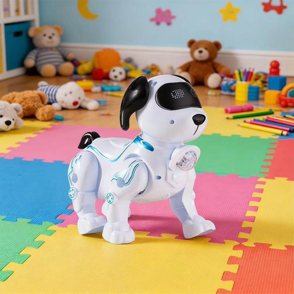 Dancing Electronic Robot Dog Smart Walking RC Robot Dog Intelligent Music Robot Dog Kids Gift