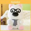 Dog Glasses Plush Toy West Highland White Terrier Doll Children Day Gift