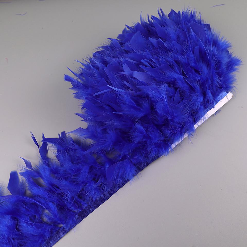 Feather10-15cm Marabou Feathers Trim DIY Wedding Turkey Feather Ribbon Crafts Sewing Clothing Party Plume Handmade Home Decor