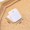 10pcs Square Letter Paper Clip Acrylic Document Folder Reusable Ticket Holder  Students