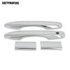 For Toyota Hiace Granvia Commuter -  2024 Chrome Side Door Handle Cover Trim Protection Cap Accessories Car Styling