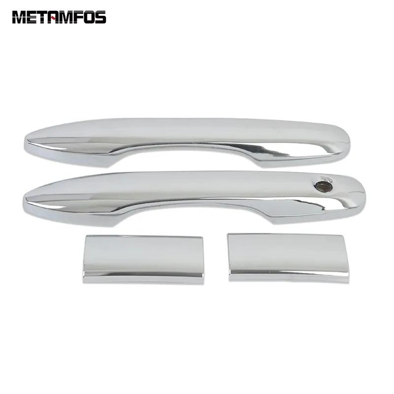 For Toyota Hiace Granvia Commuter -  2024 Chrome Side Door Handle Cover Trim Protection Cap Accessories Car Styling
