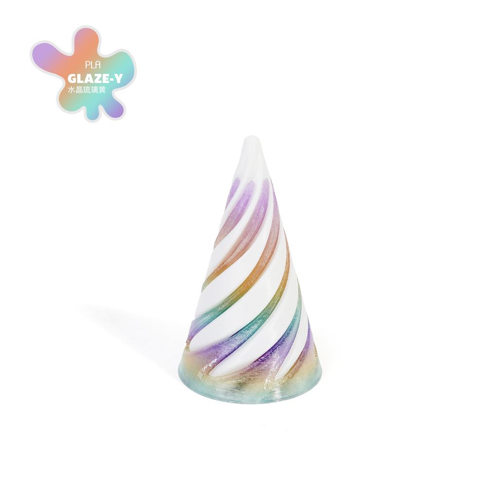 3D Printed Decoration Mini Vortex Printed Spiral Conae Fidget Toy Impossible Pyramid Passthrough Sculpture Thread Illusion Gift