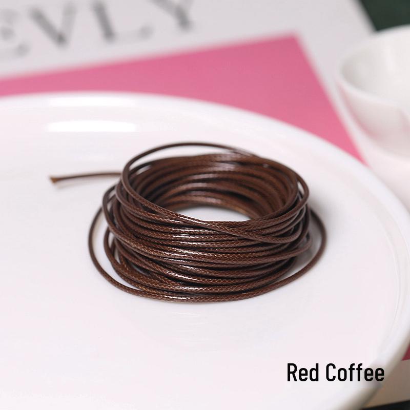 Korean Wax Cord for DIY Jewelry: 2.0MM Snake Pattern Leather Rope for Bracelet & Necklace Weaving