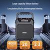 Newmine K503 Portable Bluetooth Speaker with Dual Mics CN plug (adapter included)