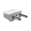 European Outlet Conversion Adapter for Overseas Travel Power Conversion Plug C Type Set of 4 (White)