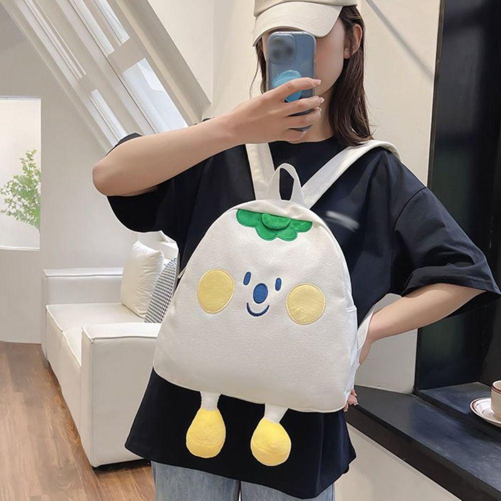 Cartoon Design School Backpack New Style Kawaii Cartoon Backpack  For Girl Students