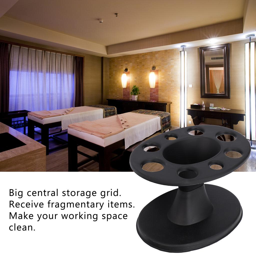 Professioneller Salon Kämme Aufbewahrungsständer Mehrere Schlitze Klemmen Halter Friseurwerkzeug Organizer Rack