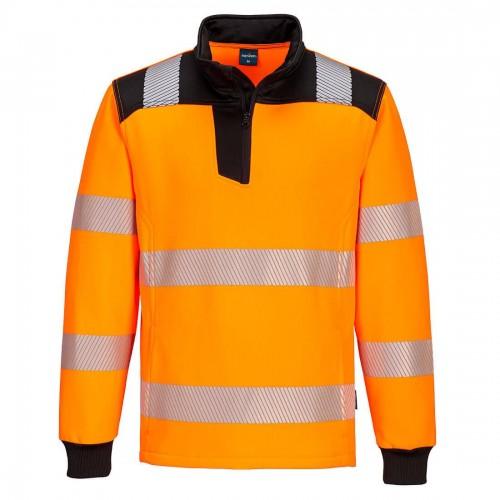 

Portwest Unisex Adult PW3 High-Vis Safety Sweatshirt L помаранчевий/чорний