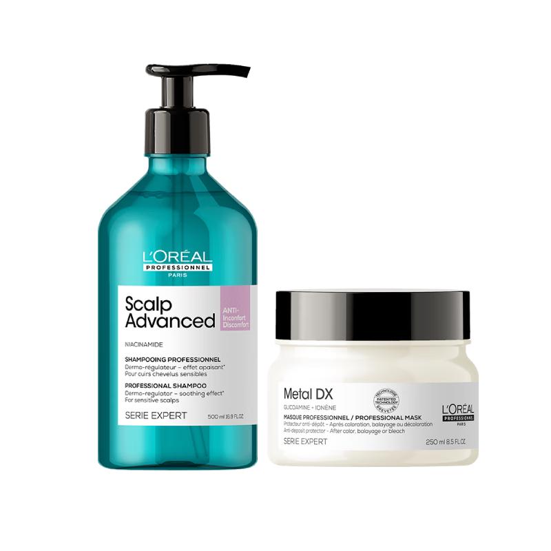 L Oréal PRO Super Fluffy Satin Hair Care Set