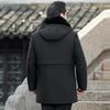 YUZHAOLIN Men's Winter Padded Jacket with Large Fur Collar