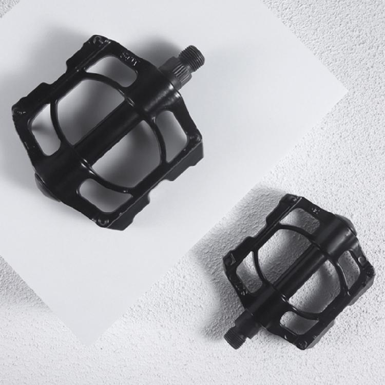 Aluminum Alloy Bicycles Flat Pedals 4 Bearings Bicycles Platform Pedals Replacement Wide Flat Cycling Pedals Enduring