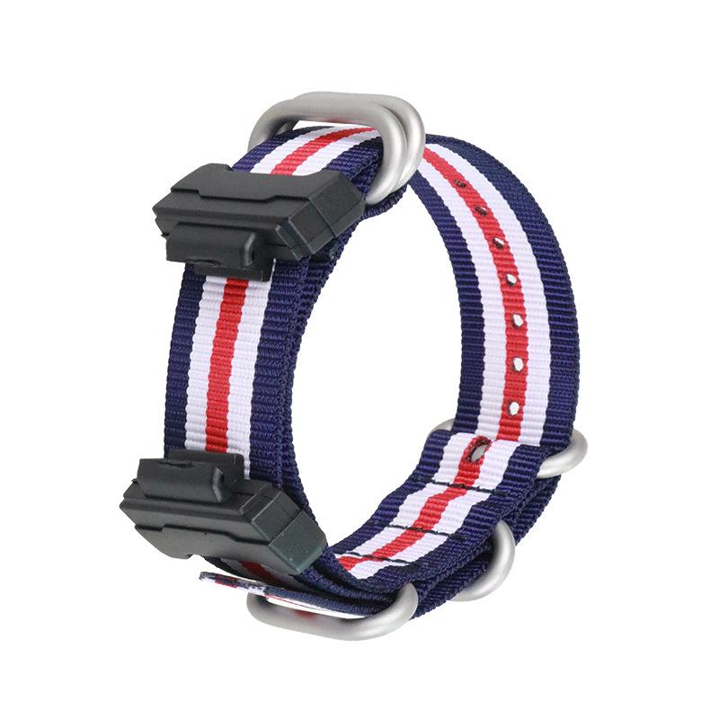 

16-мм адаптер + HD Conversion RAF нейлоновий ремінець підходить для Casio Gshock GA120 GA100 5600 GWM5610 DW6600 Аксесуари для ремінця для годинника