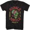 Muhammad Ali Rumble in The Jungle Zaire '74 Tricou cu Mânecă Scurtă pentru Adulți Box Stil Vintage Tricouri Grafice