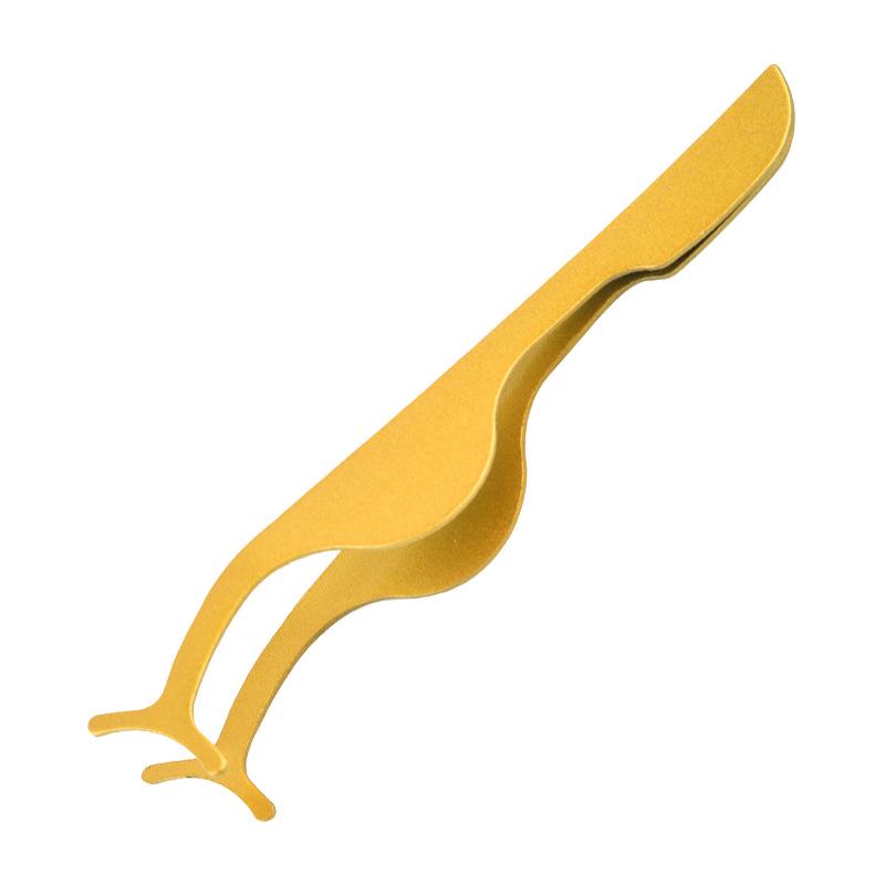 Wimpernapplikator und Wimpernzangen-Set aus Edelstahl