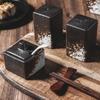 Creative Ceramic Oil Bottles Spice Jar Salt and Pepper Shakers Home Kitchen Spice Tools Seasoning Jars Box Kitchen Accessories