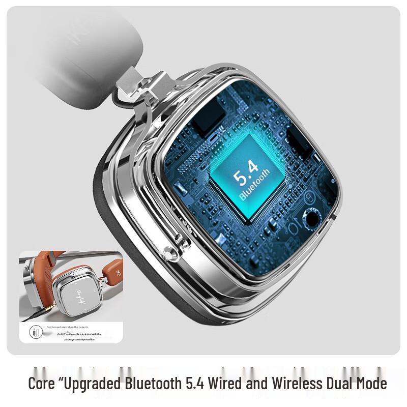 iKF Retro Wireless Over-Ear Headphones