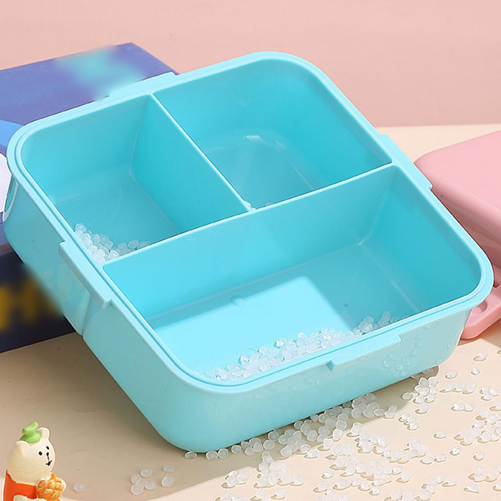 Children Meal Box Leak Proof Food Storage Container with Compartments Plastic Lunchbox for School Or Outdoor Picnics