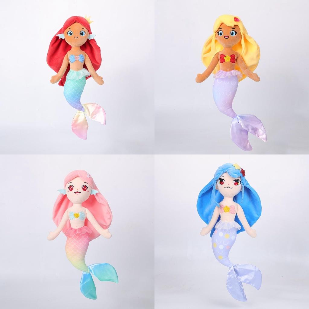 Adorable Mermaid Plush Toy From The Ocean Series By Jili Soft And Fluffy!