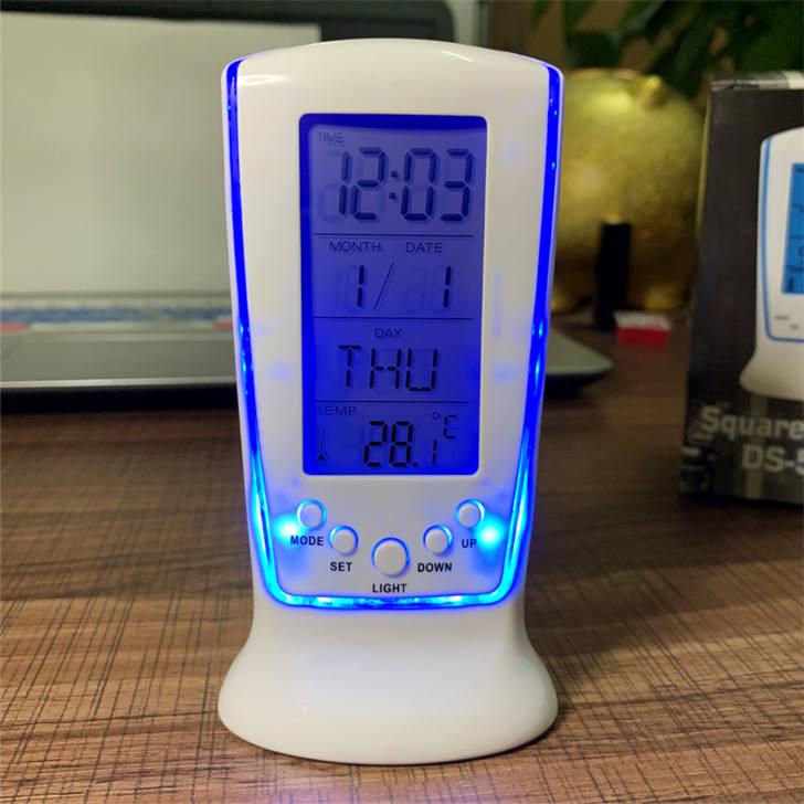 Buy LED Light Digital Alarm Clock Watch Electronic LED Digital