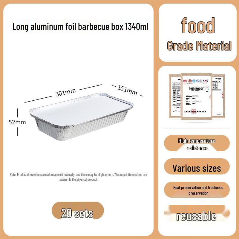 Disposable BBQ Aluminum Foil Pan