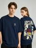 Cămașă Unisex Bumbac Supradimensionată Mărime Mare RX-78-2 Gundam Fit Spălat