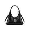 Neue Mode Retro-Stil PRA Schloss Achseltasche tragbare Schulter Umhängetasche Damen