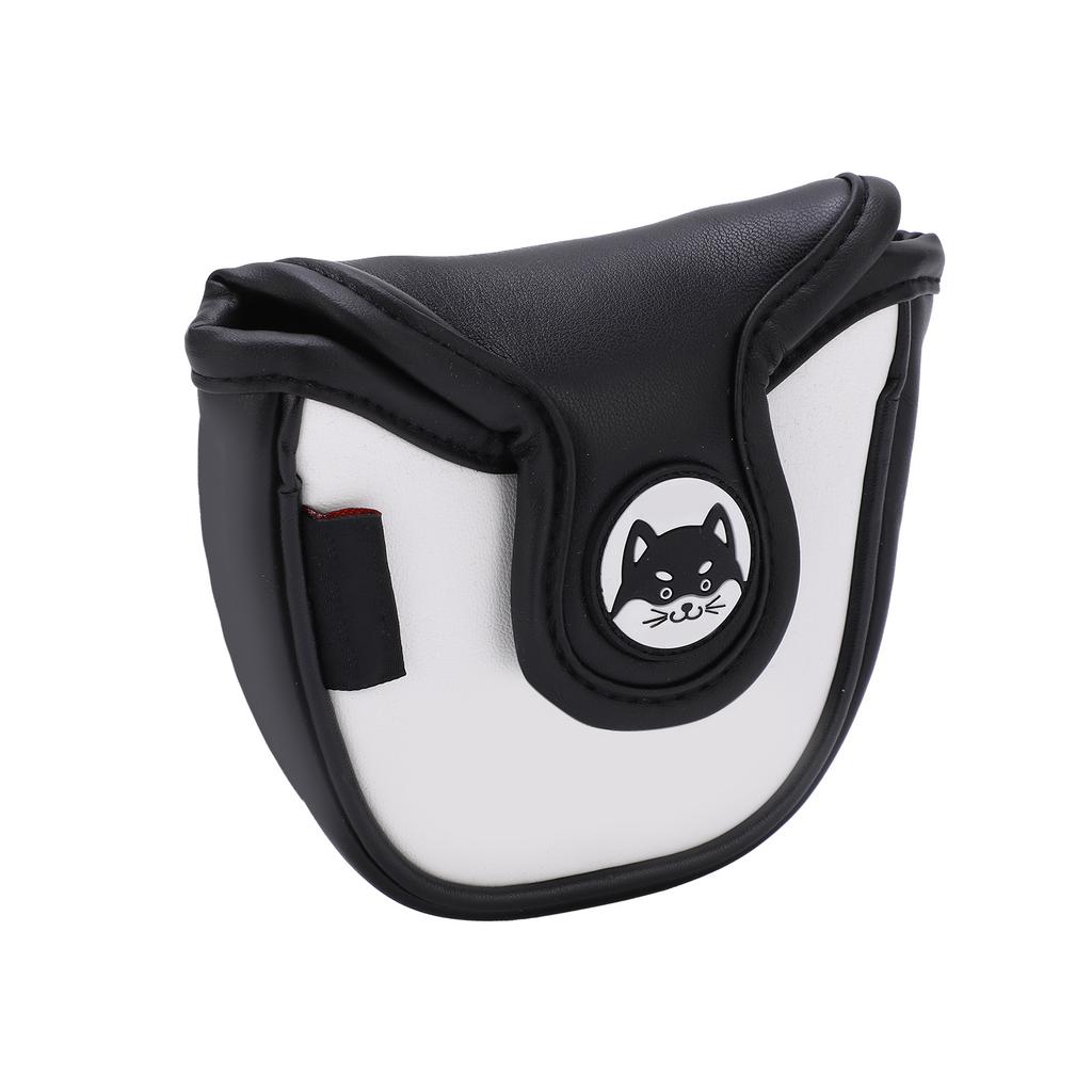 PU Leder Golf Putter Schlägerhauben mit Magnetverschluss Wasserdicht Cartoon Verdicken Plüsch Golfschläger