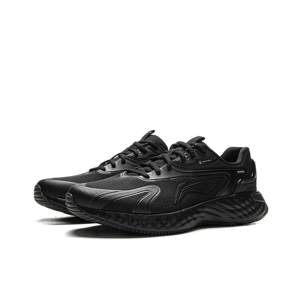 Li Ning Sports Lifestyle Series Fashion Trend Shock Absorption Waterproof Rebound Low Top Casual Shoes Men Casual Shoes AGLV219-2